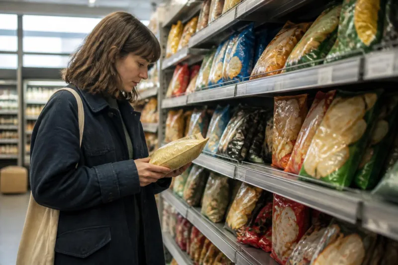 Illustration accompanying How to choose savoury snacks without label guesswork