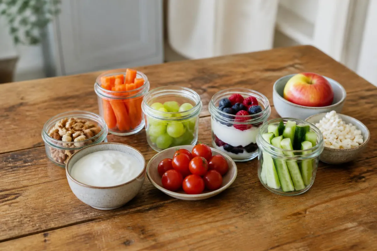 Illustration accompanying Healthy eating ideas that work on ordinary days