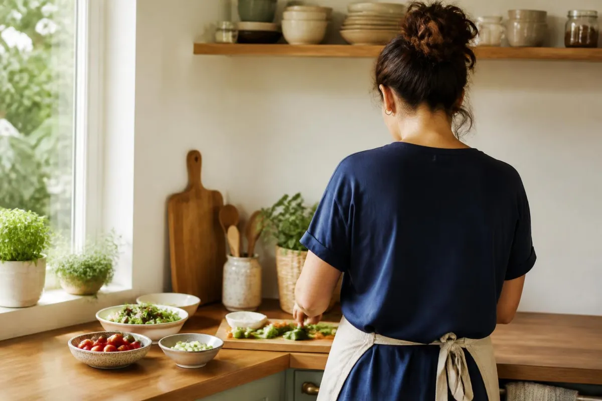 Illustration accompanying Healthy eating that works on ordinary weekdays