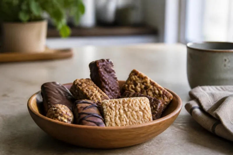Illustration accompanying How to choose dessert-style snacks without label confusion