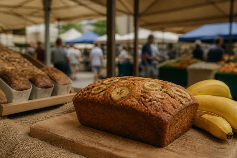 Illustration accompanying How to judge banana bread without added sugar claims