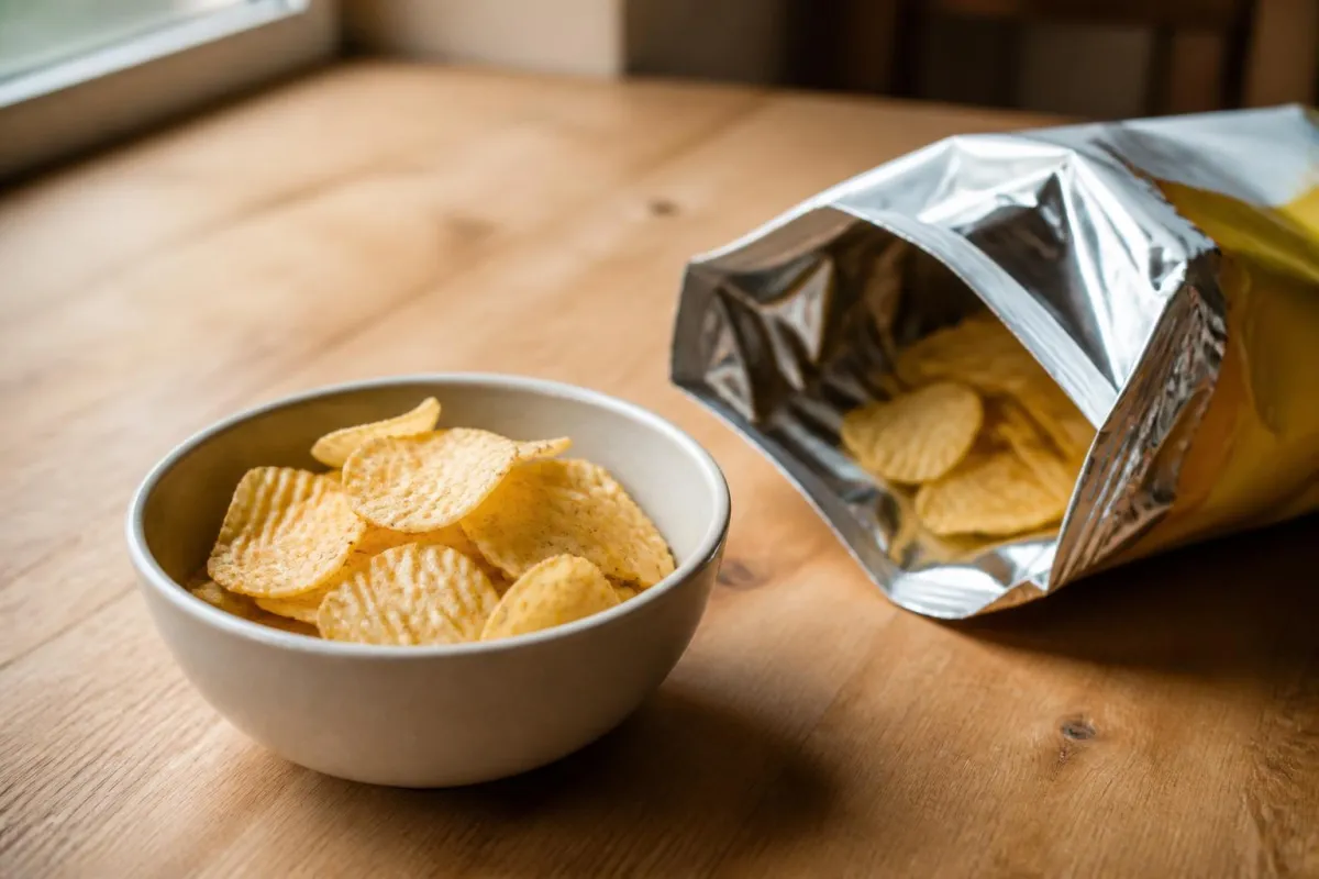 Illustration accompanying Why packet portions and what you eat often differ